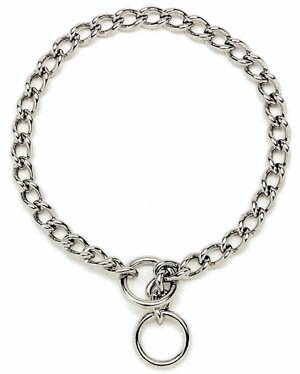 the chain collar for dog training